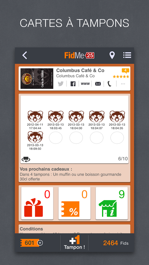 [APPLICATION ANDROID FIDME] Vos cartes de fidélité dans votre Android [Gratuit]