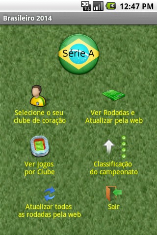 Brasileirão 2014 Offline Screen 2