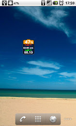 Battery E.T.A. Widget poster 1