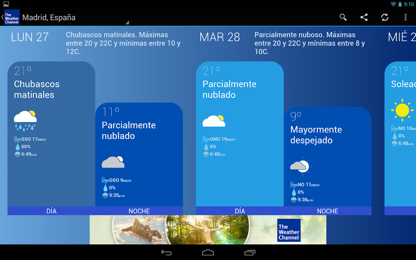 The Weather Channel - screenshot