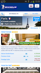 download MICHELIN Hotels- Booking free