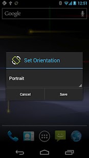 Set Orientation