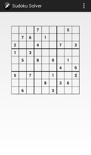 Sudoku Solver - 스도쿠 풀기