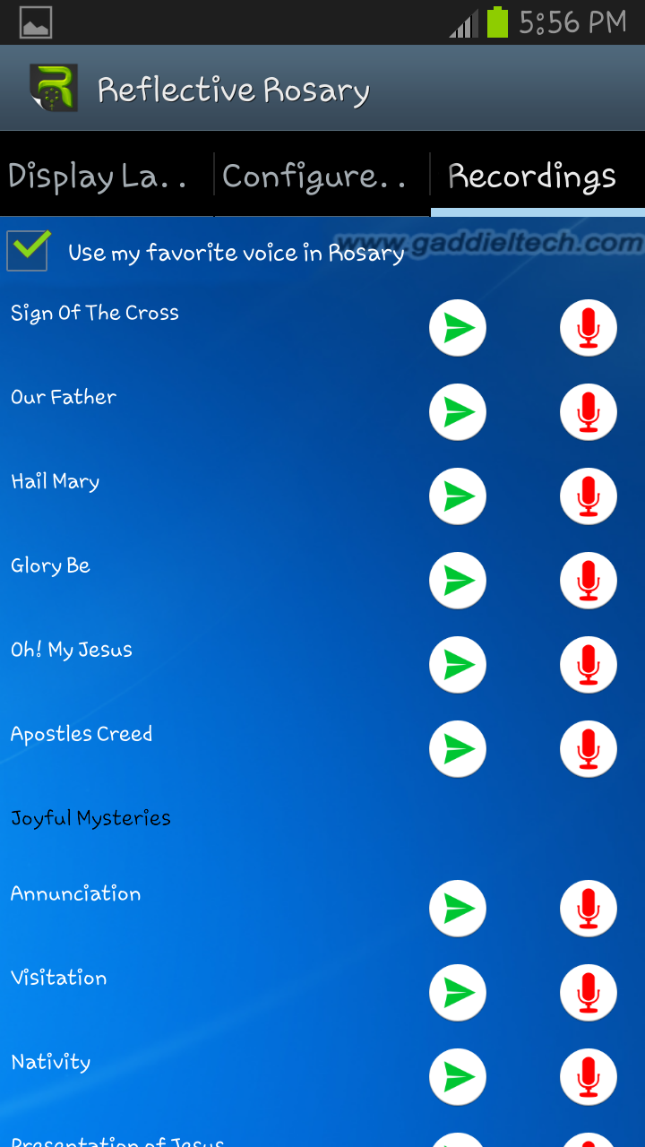 Reflective Rosary Screen 3