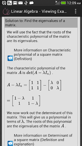 【免費教育App】Linear Algebra Trove (Free)-APP點子