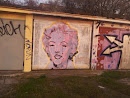 Marilyn Monroe Mural