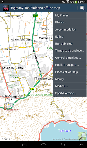 【免費旅遊App】Tagaytay, Taal offline map-APP點子