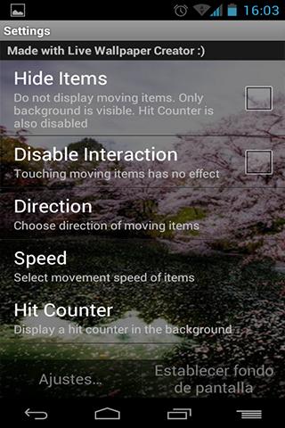 【免費個人化App】Fondo Animado Sakura Tree-APP點子