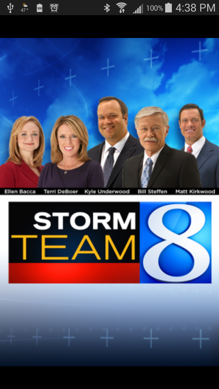 Storm Team 8 - WOODTV8 Weather Screen 1