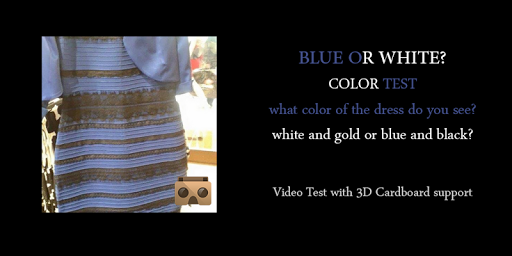 VR Blue or White for Cardboard