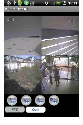 Android application a-RAMS unimocnc screenshort