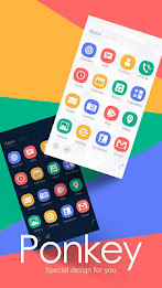 Ponkey GO Launcher Theme poster 1