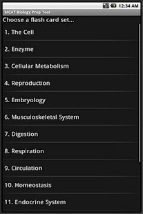 Free MCAT Biology Prep Tool Screenshots 3