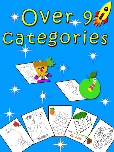 【免費休閒App】fruit coloring book : kids-APP點子