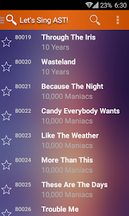 Free Download AST-100 karaoke list APK