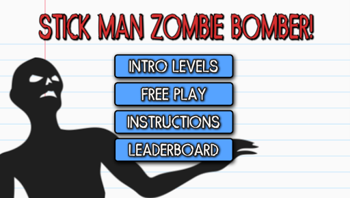 Stick Man Zombie Bomber