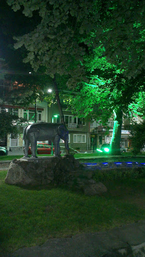Elephant Statue in Sabahattin Gunday Park