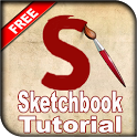 Sketchbook Tutorial Free icon