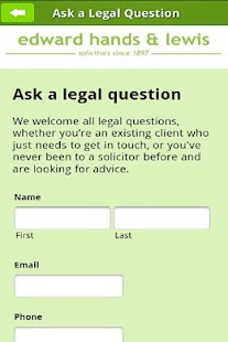 Edward Hands & Lewis Solicitor Screenshots 3