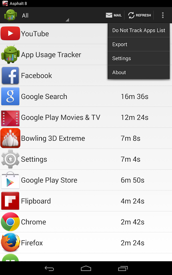    App Usage Tracker- screenshot  