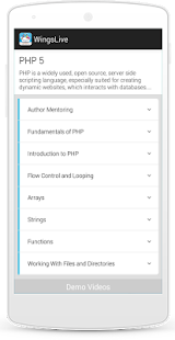Free Download Learn PHP5 APK