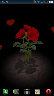 Free Download 3D Rose Bouquet Live Wallpaper APK for Android