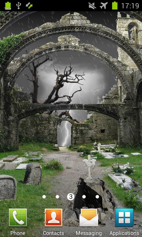 Scary Cemetery PRO Lwp Screen 2