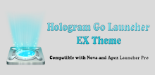 Hologram Go Launcher EX Theme APK