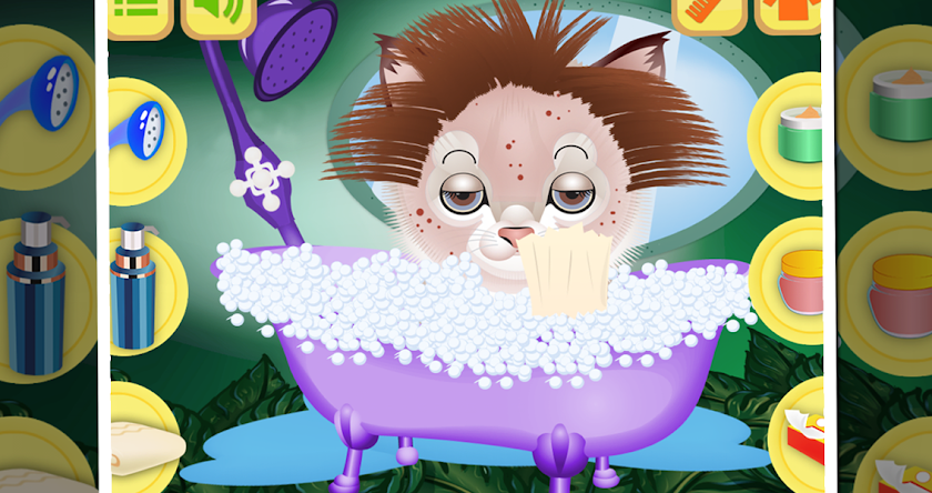 Cute Animal Hair Salon Screen 1