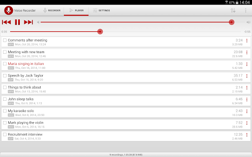 Voice Recorder Screenshots 1