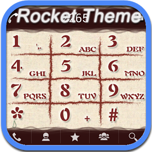 RocketDial Brown Theme logo
