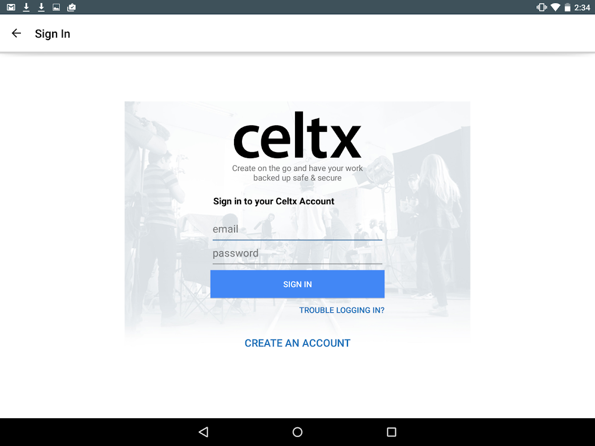 How to write a script using celtx