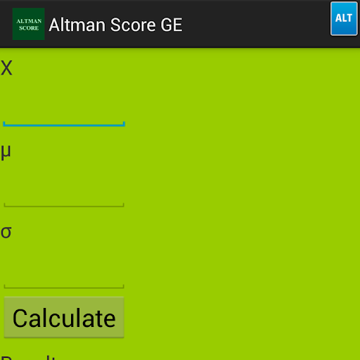 AltmanScore GE