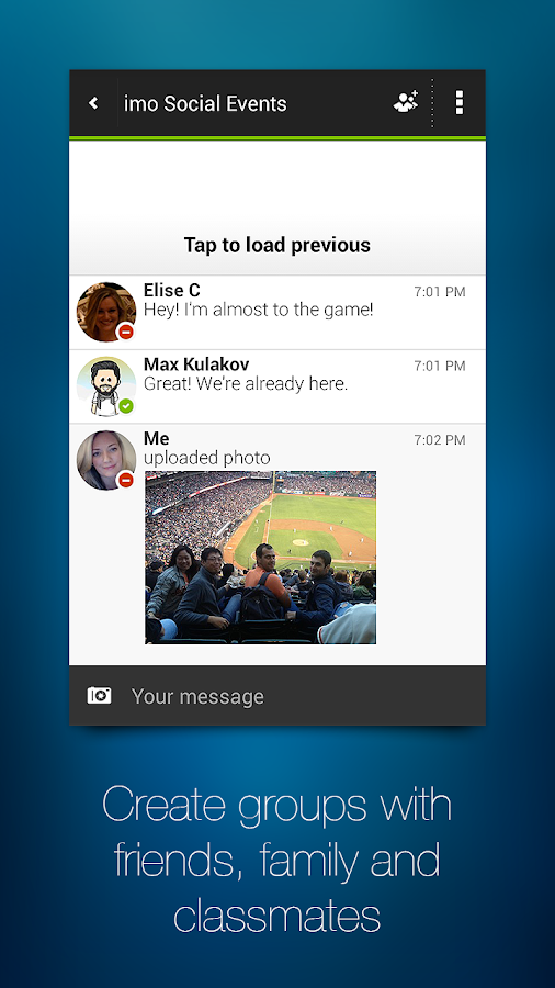 imo messenger Android