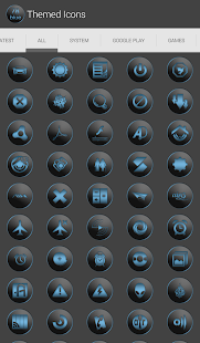 How to download 78blue icons - Nova Apex Holo lastet apk for bluestacks