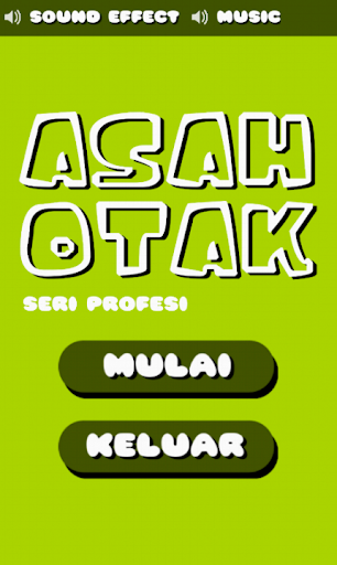 Asah Otak Seri Profesi