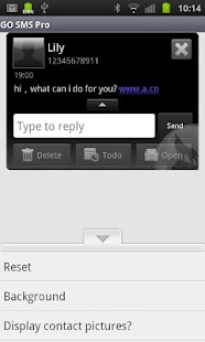 Lastest GOSMSTHEME Howl at the Moon APK