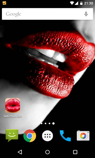 Seductive Lips Live Wallpaper