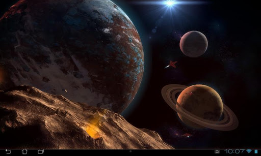 【免費個人化App】Planetscape 3D Live Wallpaper-APP點子