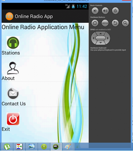 Online Radio Application
