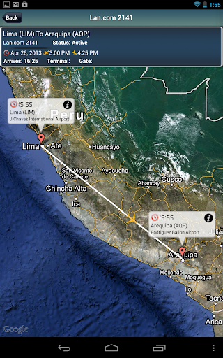 Lima Airport + Flight Tracker
