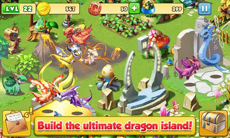 gambar game dragon mania