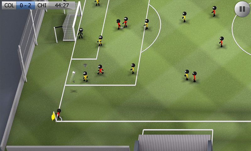 Игра Stickman Soccer на Андроид