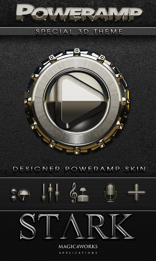 【免費個人化App】Poweramp skin Stark-APP點子