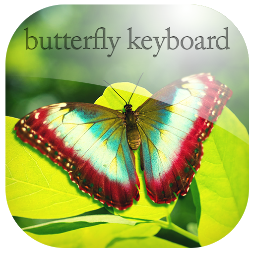 Butterfly Keyboard Theme LOGO-APP點子