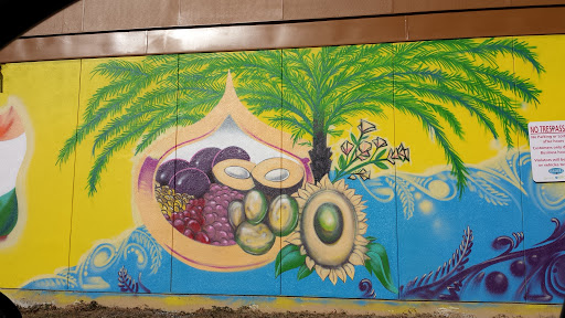 Tropical Fruit Mural 