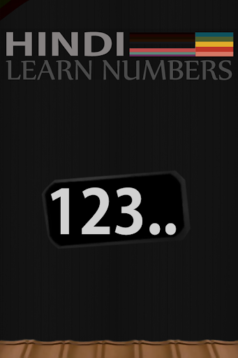 Hindi Numbers Counting