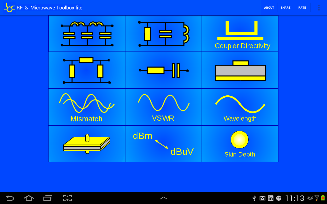RF & Microwave Toolbox lite - Google Play의 Android 앱