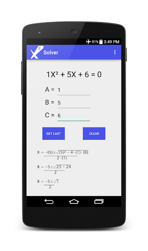 免費下載教育APP|Quadratic Equation Solver app開箱文|APP開箱王