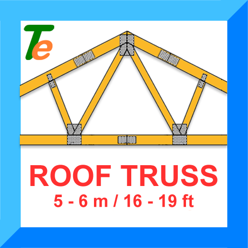 Roof Trusses 5 - 6 m DIY LOGO-APP點子